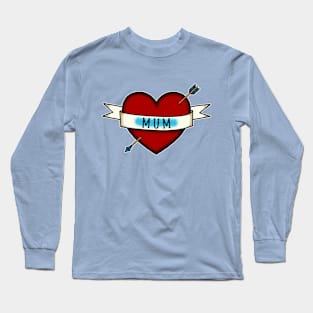 Traditional, Retro tattoo inspired Design That You Can Personalize Long Sleeve T-Shirt